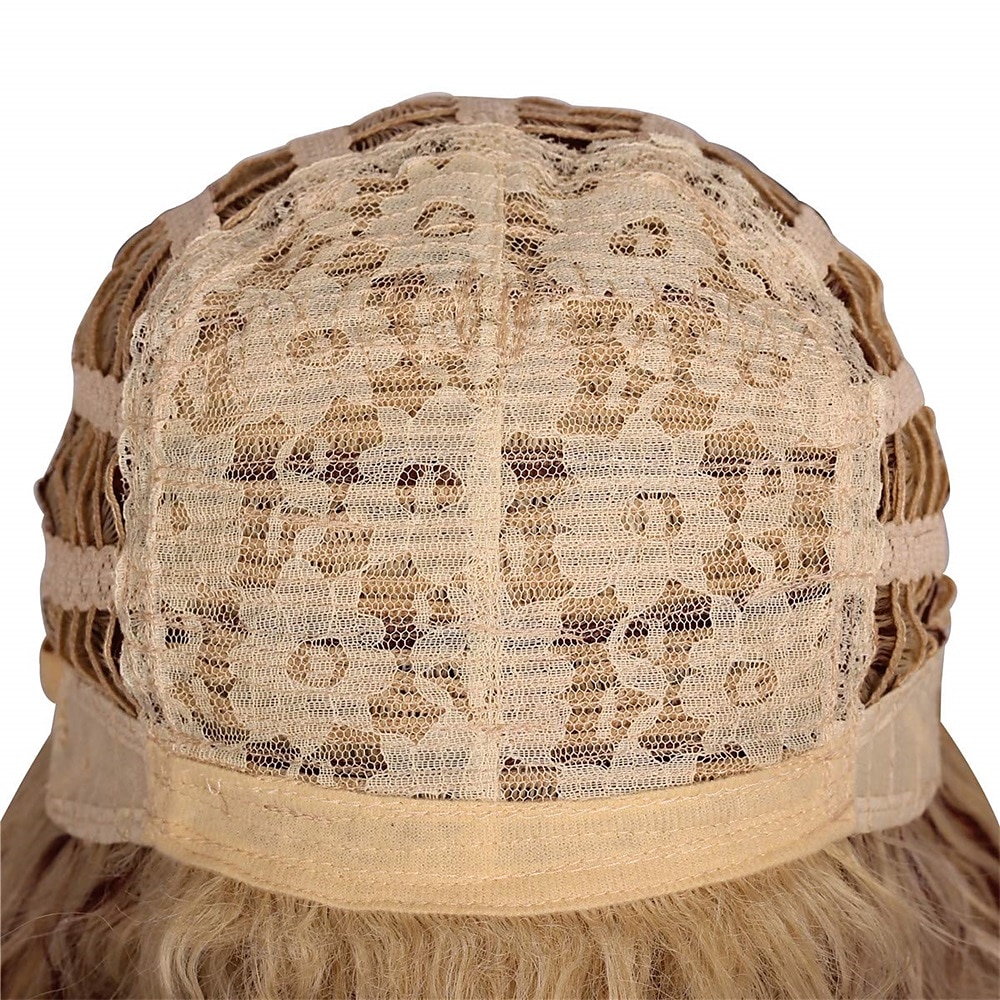 Peruca ColorGround Longa Cacheada dos Anos 80 Mulheres Loucas Com Peruca Rocker Marrom Avermelhado Perucas de Halloween de 2025 por $23.99 –P7
