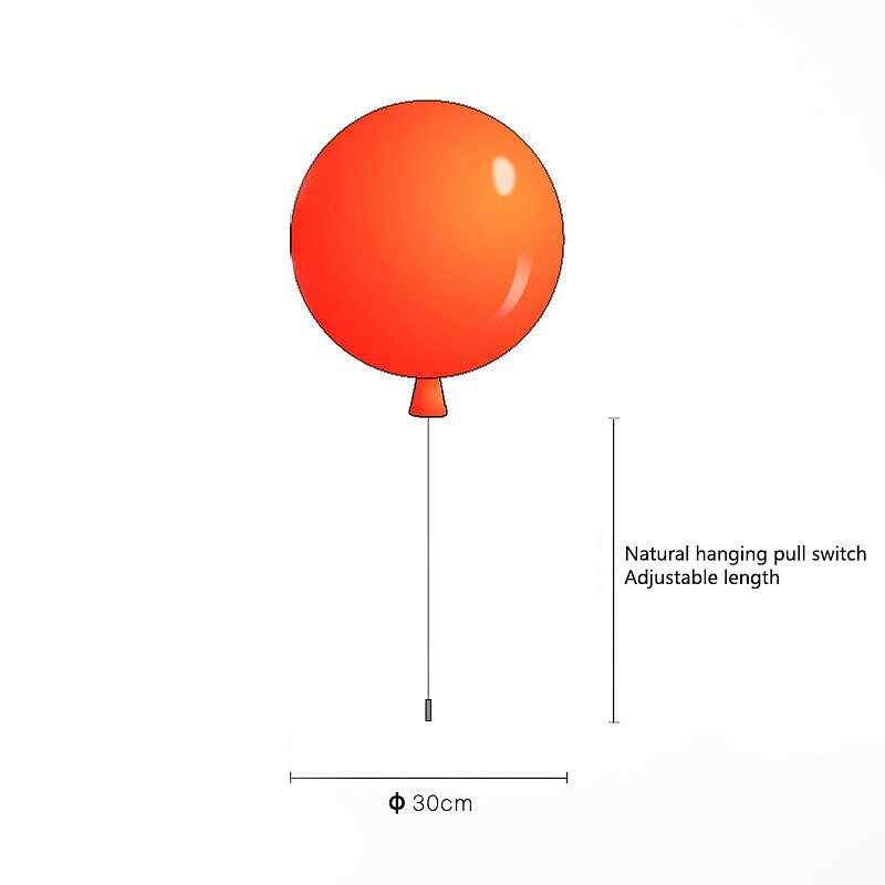 LED Wall Lamps Balloon Design Minimalism Wall Sconces Modern Contemporary Style Living Room Bedroom Dining Room Metal Wall Light 2026 - $149.99 –P8