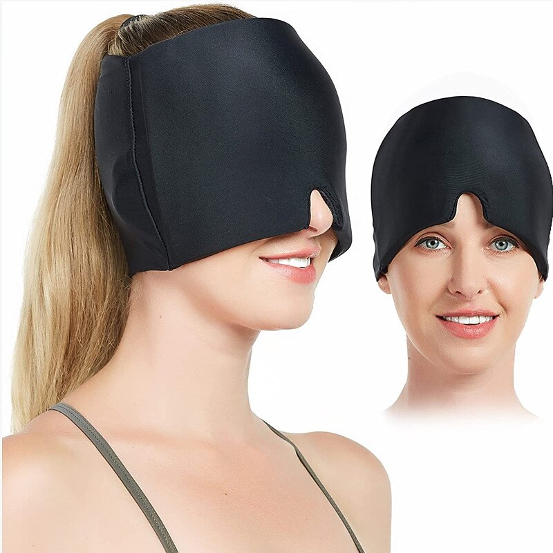 úleva od bolesti studený obklad pokrývka hlavy pohodlí ledový obklad maska na oči reliéf ledová čepice fyzikální terapie péče zatahovací ledová pokrývka hlavy sinusitida úleva od studeného obkladu 2025 - $15.99 –P5