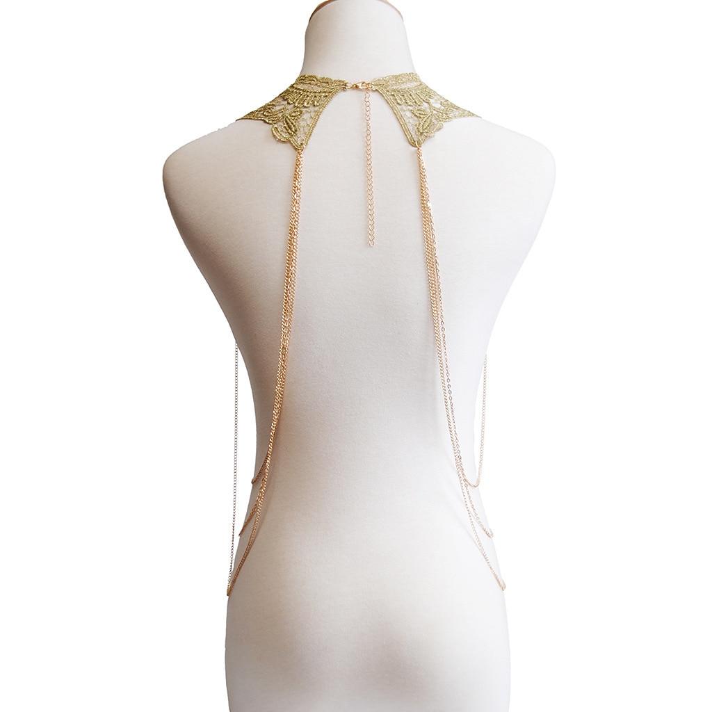Lănțișor Corp lanț / burtă lanț Choker din dantelă brățară Metalic Sclipici Sexy Dantelă Aliaj Pentru Disc Cosplay Carnaval Pentru femei Costum de bijuterii Bijuterii de moda 2026 - $13.99 –P7