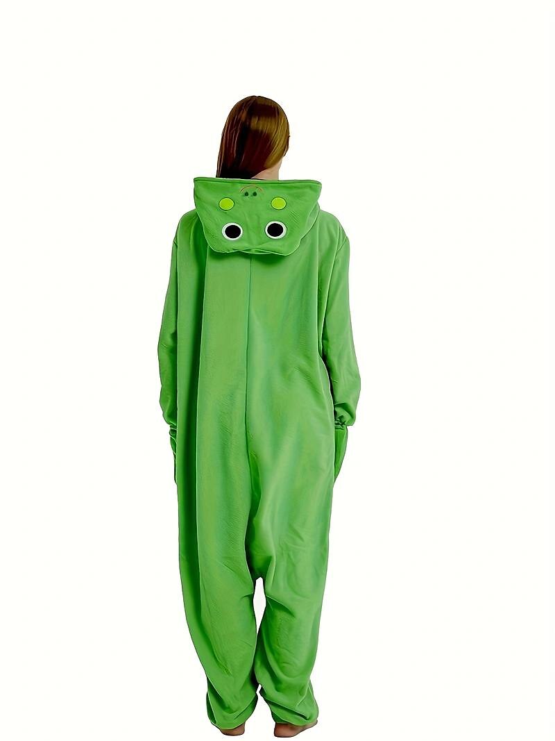 Adulți Animal Haine de noapte Pijama Întreagă Costumul Onesie Costum de carnaval Broască Animal Pijama Întreagă Pijamale Kigurumi Pijamale Costum amuzant Pentru Bărbați Pentru femei Carnaval Desen 2025 - $30.99 -P2