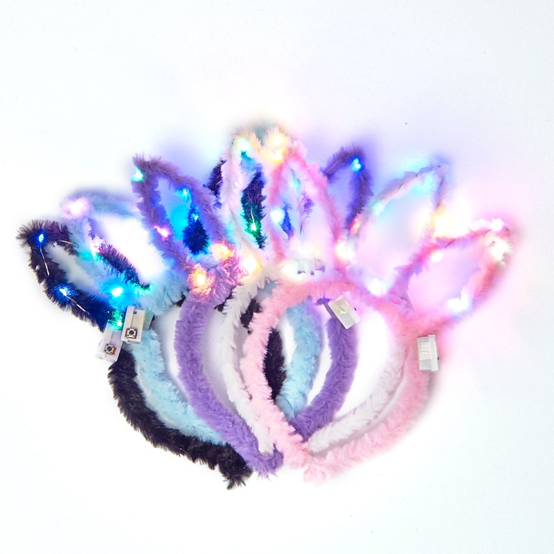 LifeSmart Luci intelligenti Rabbit Ear Decor Headband Luminous Headwear Led Lights per Sportivo / Soggiorno / All'aperto Con LED / Decorativo / Adorabile <5 V del 2025 a $11.99 –P2