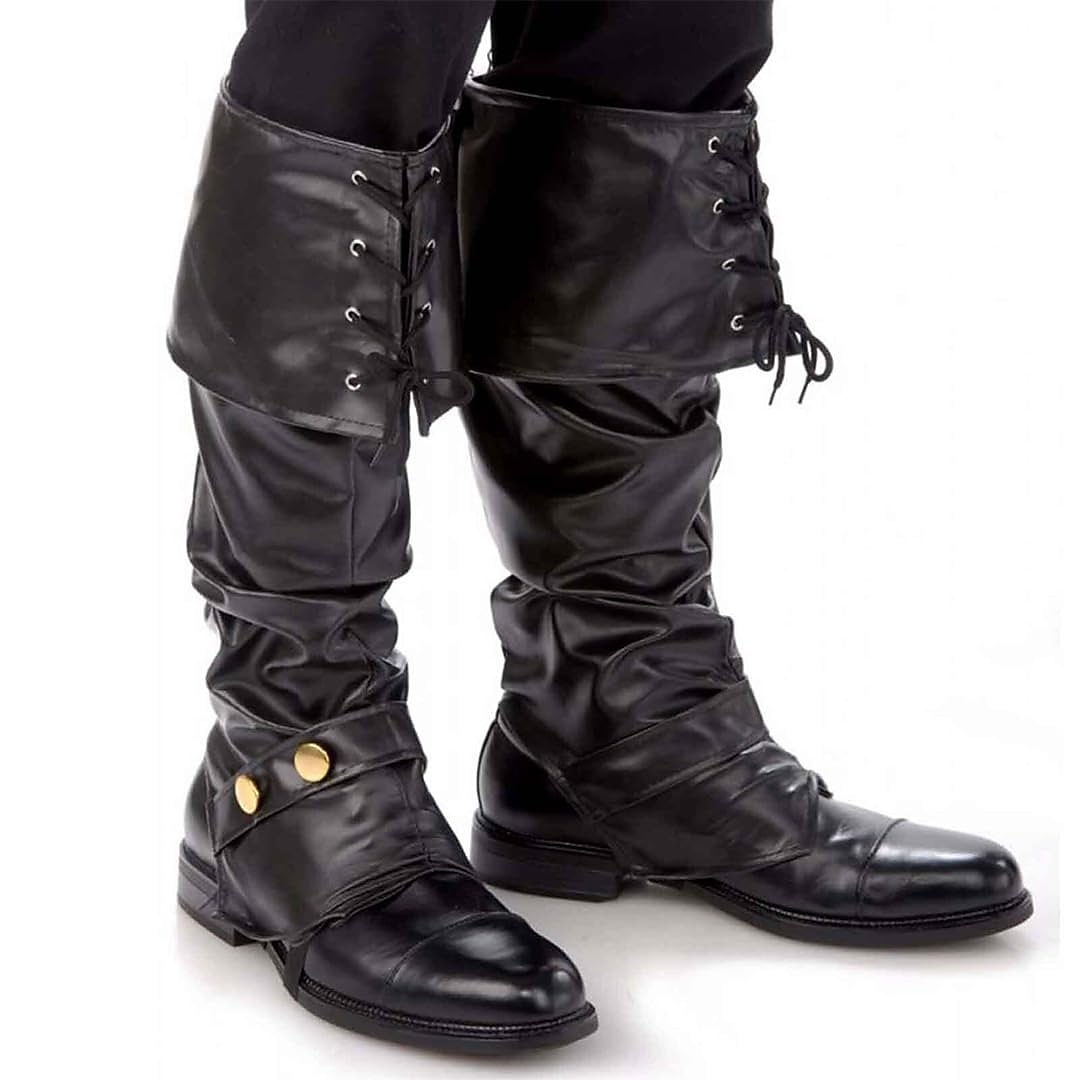 Retro Středověké Renesanční Kamaše Návleky na boty Pirát Viking Křižák Unisex Keltské Pirát Královský předvečer Všech svatých Karneval LARP Dospělé Návleky na nohy 2025 - $42.99 –P1