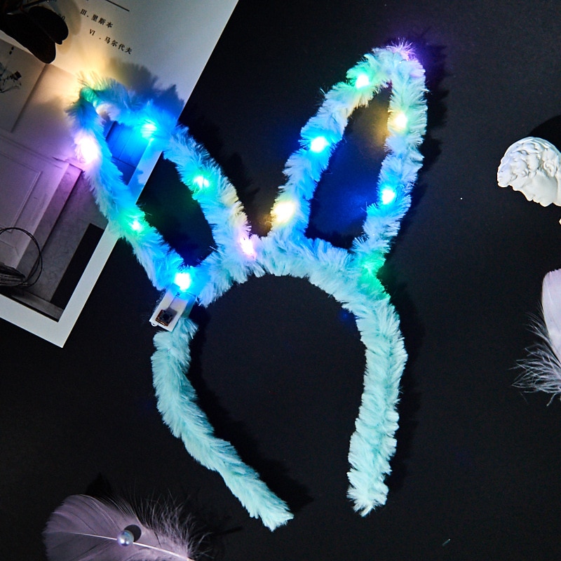 LifeSmart Luci intelligenti Rabbit Ear Decor Headband Luminous Headwear Led Lights per Sportivo / Soggiorno / All'aperto Con LED / Decorativo / Adorabile <5 V del 2025 a $11.99 –P5