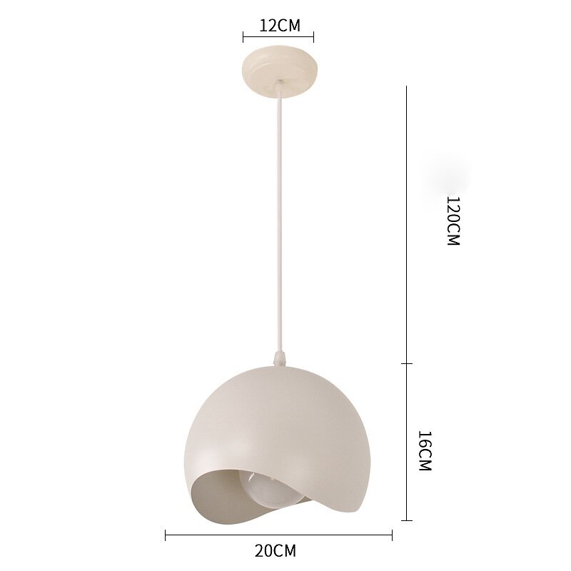 Abat-jour suspendu, lustre de plafond d'éclairage de style créatif circulaire, luminaires encastrés à source de lumière E27, lampe suspendue de salon de chevet de couloir 110-240v de 2025 ? $101.99 –P5