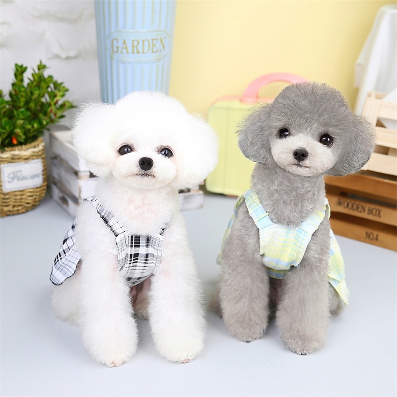 Psy Koty Sukienka Śłodkie Słodkie Miękka Wygodny Na co dzień Codzienne Ubranka dla psów for Ochrypły Labrador Alaskan malamute Golden retriever Dalmatyńczyk 2025 - $18.99 –P7