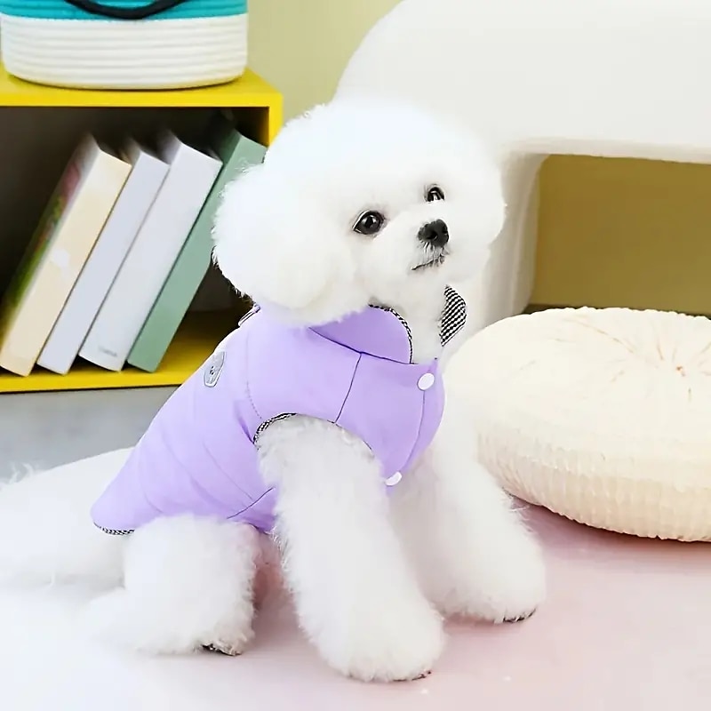 Hunder Katter Gensere Jumper Bedårende Fritid Vinter Varm Pustende Myk Vaskbar Bekvem utendørs Fritid / hverdag Hundeklær for Bichon Frisé Pommeran ungt kjæledyr Sommerfugl Small 2025 - $18.99 –P4