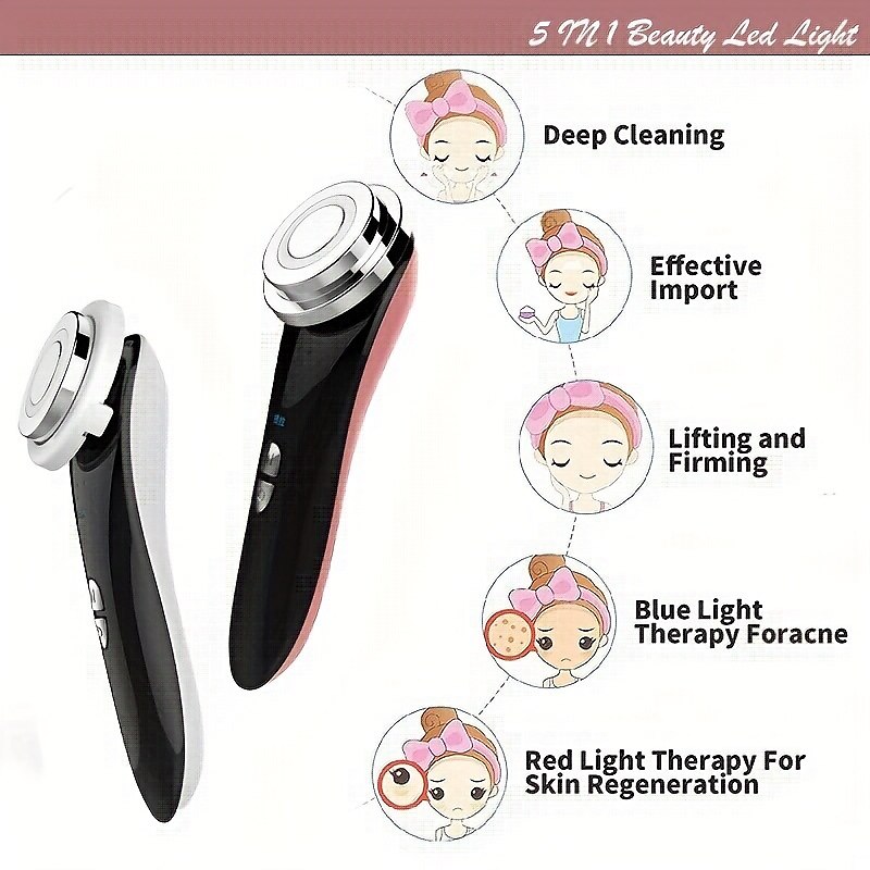 Beauty Device Face Massager Galvanic Microcurrent Facial Toning Face Lifting Device Thanksgiving Gift Christmas Gift For Men And Women 2025 - $25.99 –P11