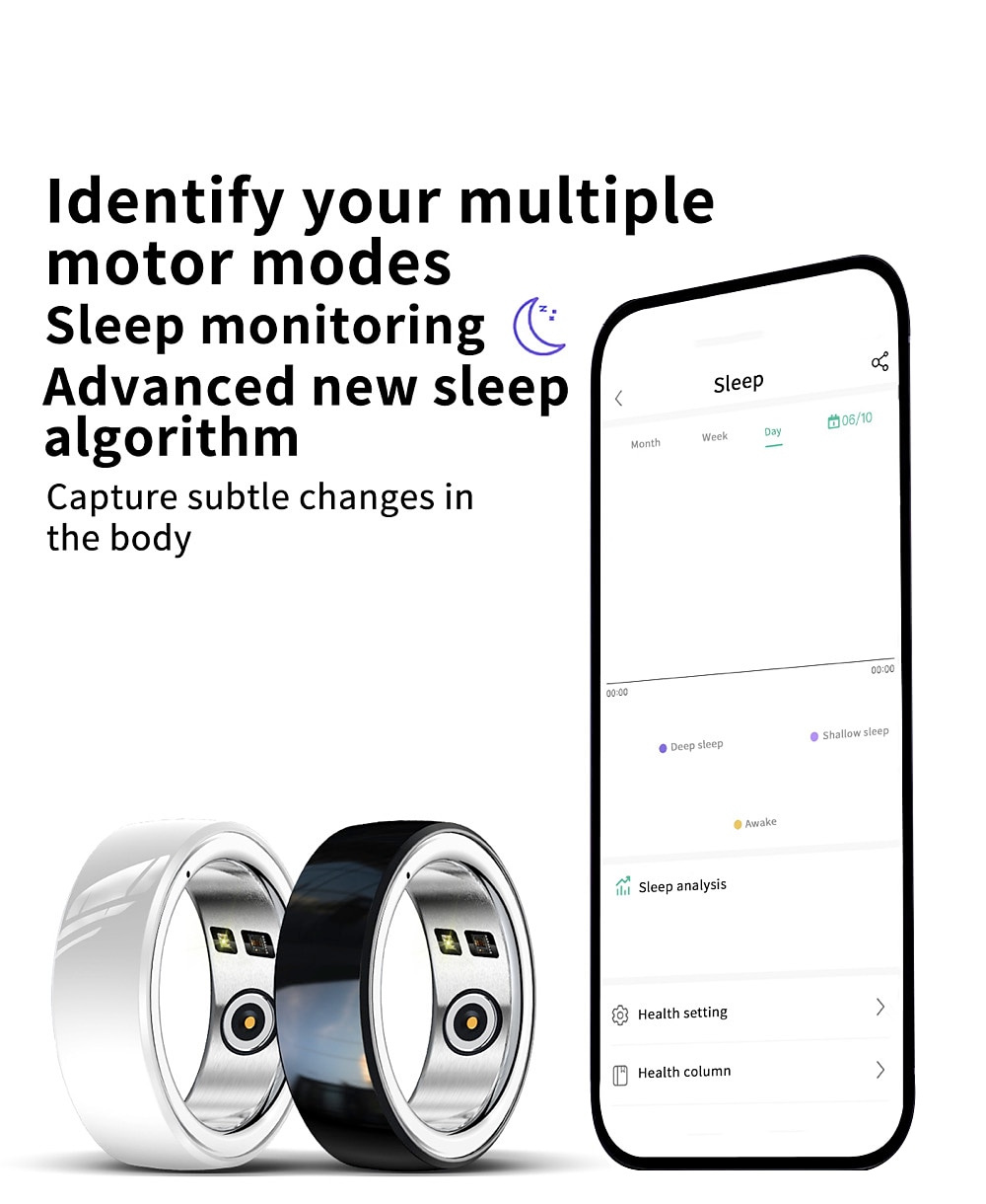 2025年 スマートウォッチ 0.2 インチ スマートリストバンド ブルートゥース 睡眠サイクル計測器 心拍計 血圧 血中酸素 と互換性があります IP68 心拍計 コレクション – $74.99 –P5