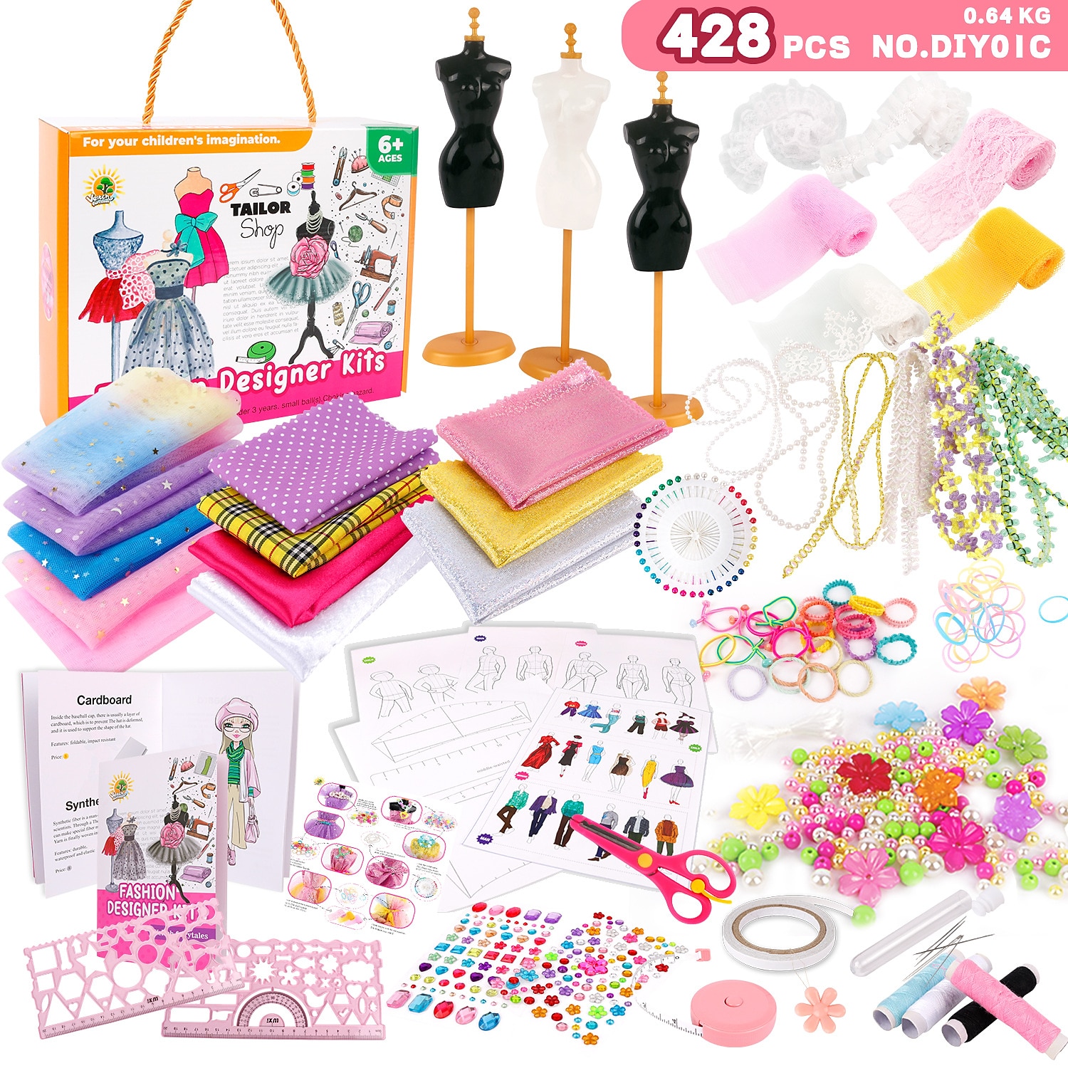 Children's Clothing Design Sewing Set for Girls Enlightenment Christmas Gift DIY Handmade Creative Production of Children's Clothing Toys 2026 - $83.54 –P8
