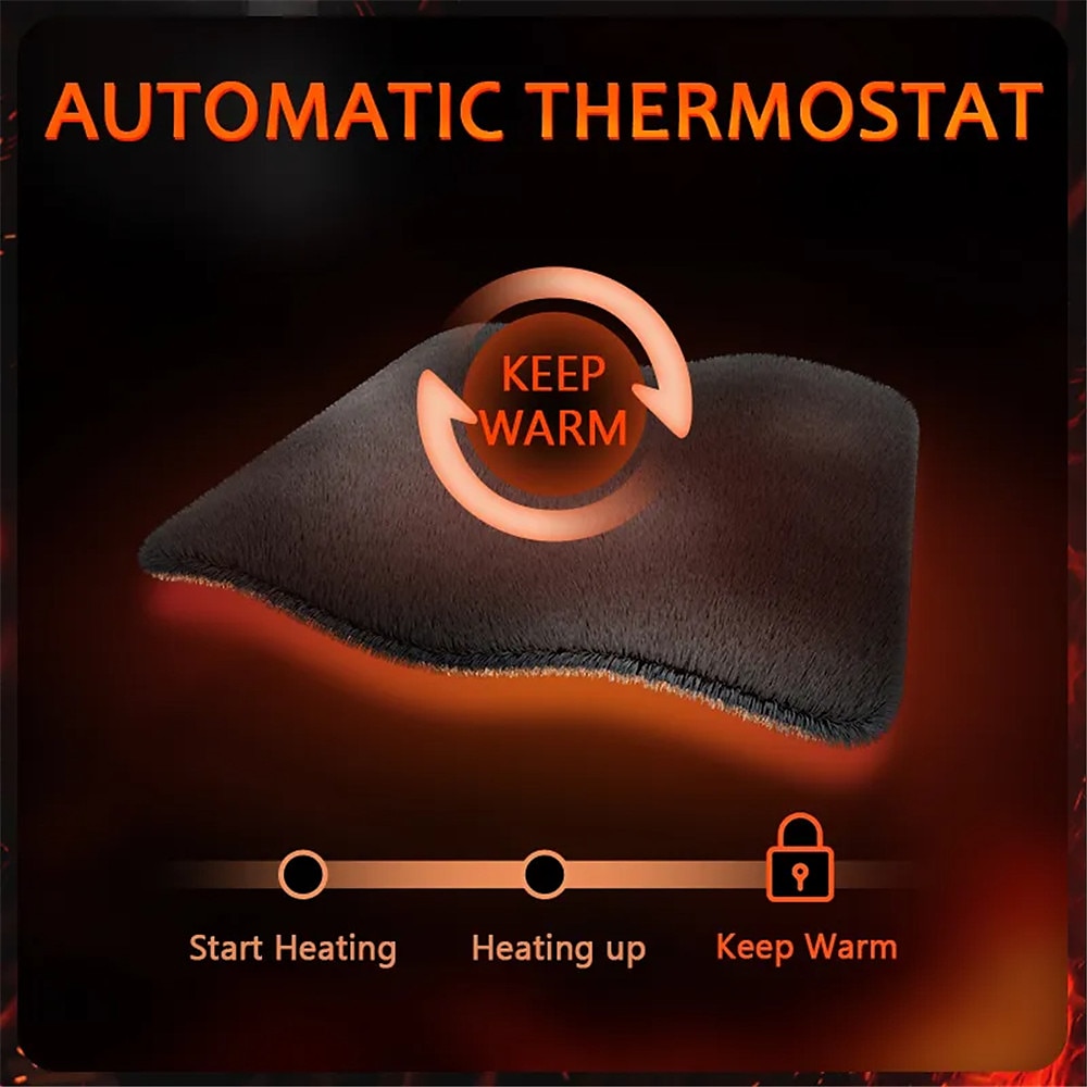 12/24V Heated Car Seat Cover, Universal Car Seat Heater, 30s Fast Heating, Winter Cushion, Back Warmer Pads 2025 - $61.99 –P3