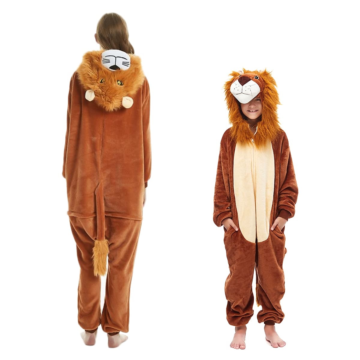 Per bambini Per adulto Animali Cartoni animati Costume di gruppo Pigiami e camicie da notte Mimetico Vestiti Carnevale Dinosauro Leone Pigiama a pagliaccetto Pigiama Kigurumi stile sveglio Per Uomini del 2025 a $55.99 –P14