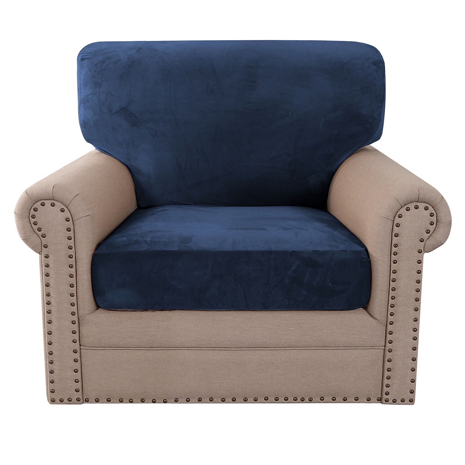 capa de sofá de veludo elástico com capa de encosto, capa de almofada, capa de apoio de braço, capa de sofá anti-riscos para cães capas protetoras laváveis de 2025 por $27.99 –P14