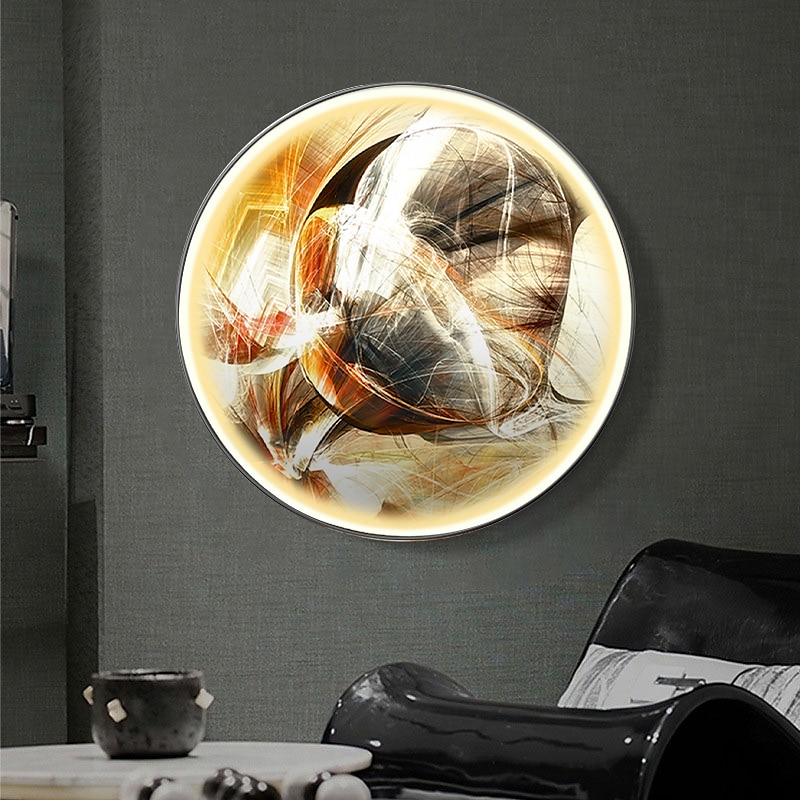 Led peintureintérieur créatif moderne style nordique intérieur appliques chambre salle à manger en métal applique murale ip20 110-120v 220-240v de 2026 ? $178.99 –P18