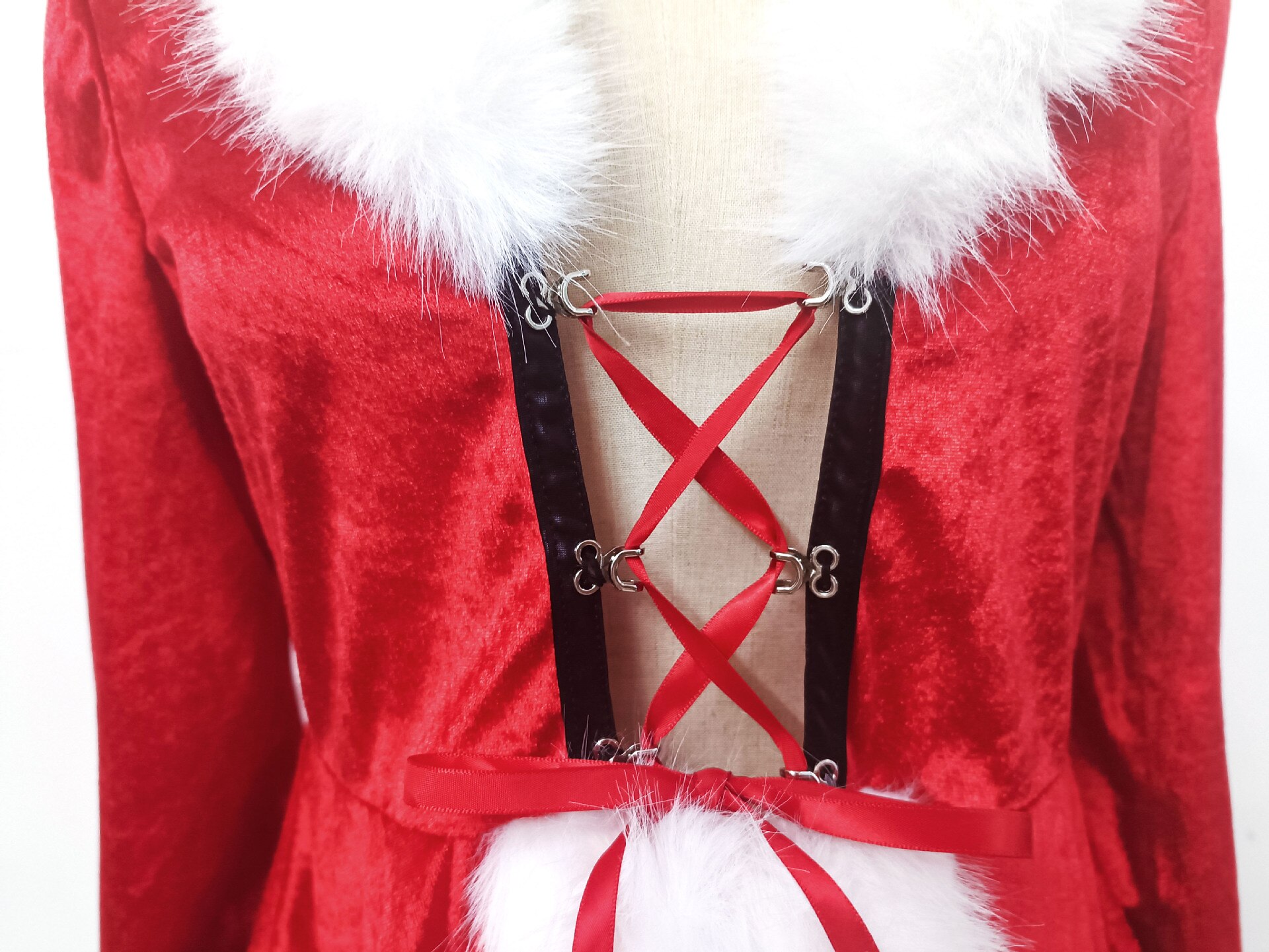 Mikulás ruhák Mikulás Mrs.Claus Karácsonyi ruha Mikulás ruhák Szexi jelmezek Mikulás sapka Női Karácsony Álarcos mulatság Szexi nős Cosplay jelmez Felnőttek Parti Karácsony Ruha Kalap 2025 - $34.99 –P6