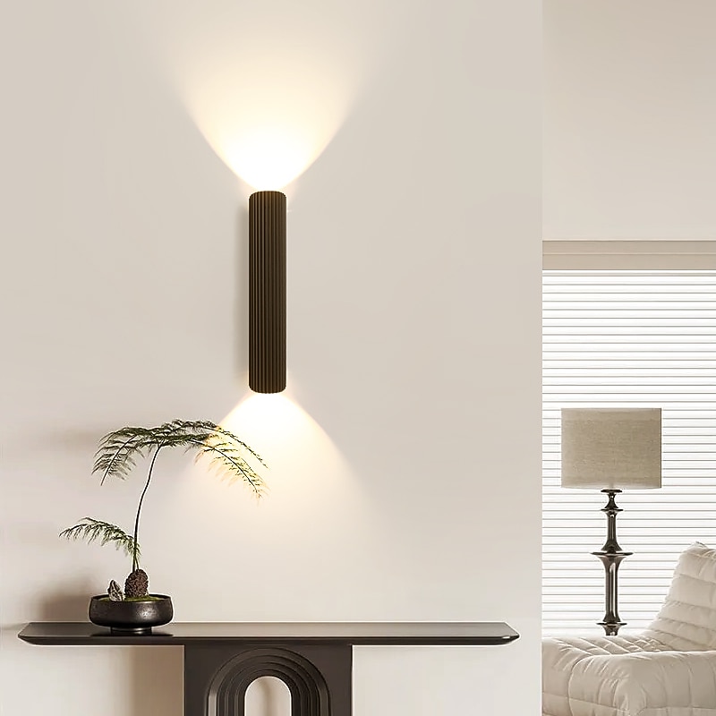 led φωτιστικό τοίχου εσωτερικού χώρου 3000 k ζεστός λευκός φωτισμός τοίχου μοντέρνα πάνω κάτω διακοσμητικά φωτιστικά τοίχου για σαλόνι 110-240v 2025 - $132.99 –P4