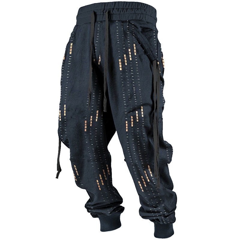 marinière Décontractées Homme Impression 3D Joggings Pantalon Jogging Pantalon Extérieur Plein Air Casual Quotidien Polyester Noir bleu marine Marron S M L Taille médiale Élasticité Pantalon de 2026 ? $24.99 –P3