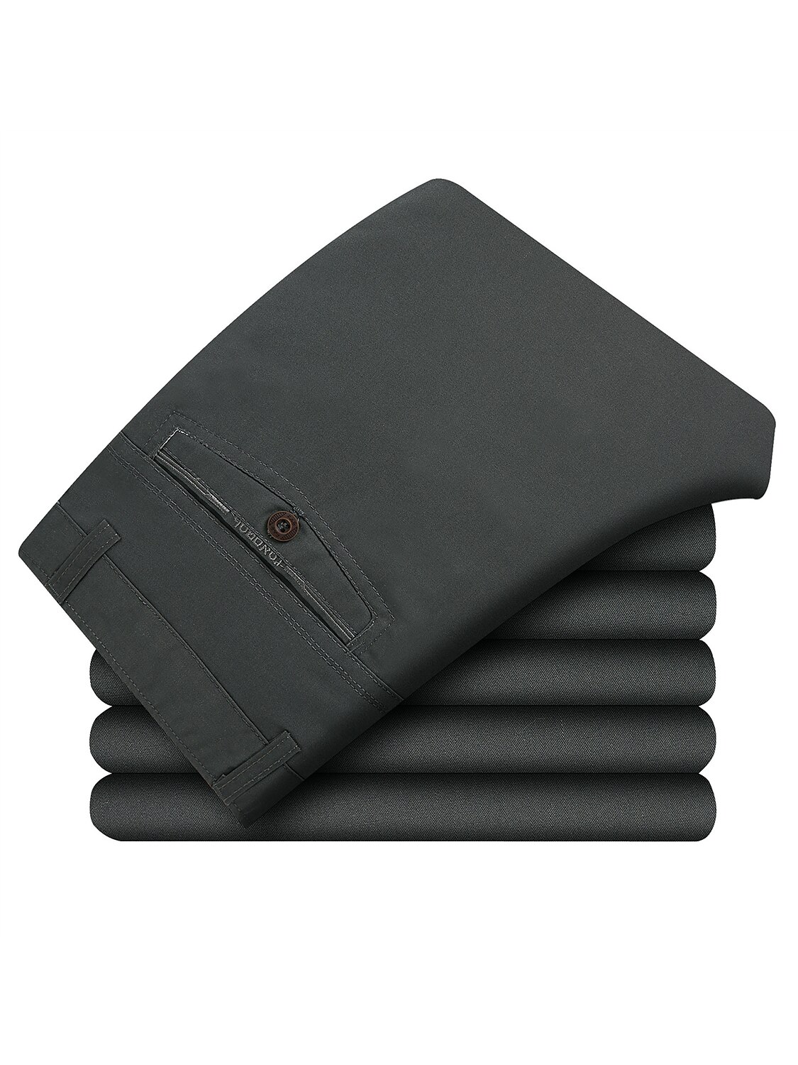 Per uomo Laurea Pantaloni Chinos Pantaloni chino Tasca Gamba Dritta Semplice Comodità Traspirante All'aperto Quotidiano Uscire Moda Casual Cáqui Escuro Nero del 2025 a $18.99 –P14