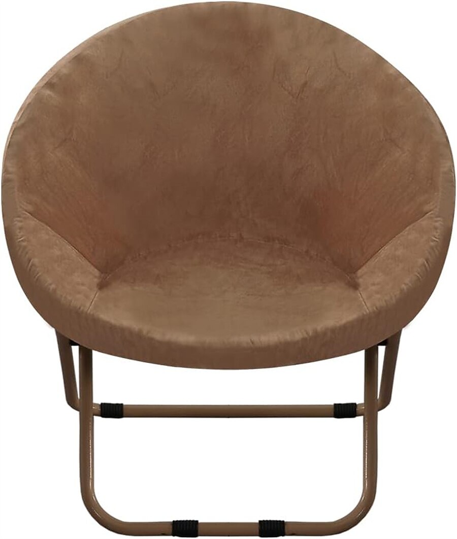 Funda de terciopelo para silla con platillo redondo, fundas para silla Moon, 1 pieza, funda elástica extraíble para silla Moon con parte inferior elástica para sala de estar 2025 - $27.99 –P14