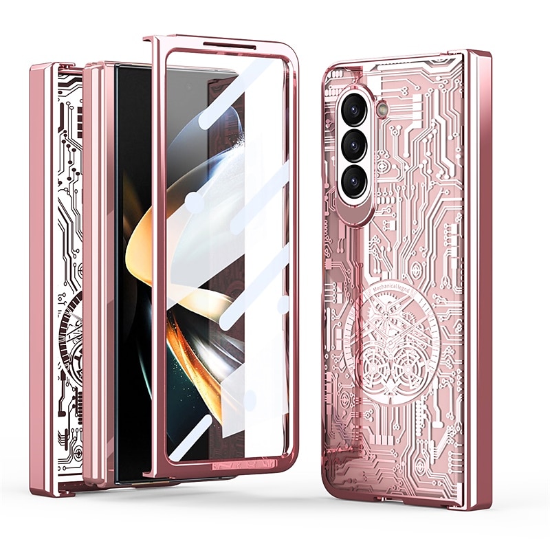 Phone Case For Samsung Galaxy Z Fold 5 Z Fold 4 Z Fold 3 Z Fold 2 Shockproof ABS PC 2025 - $32.99 –P7