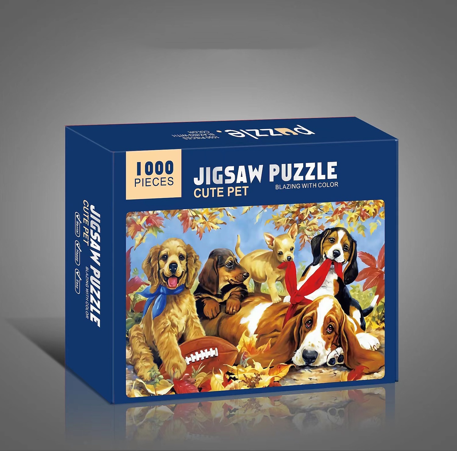 creativo 1000 pezzi di carta bianca piatta carta addensata puzzle circolare luna amore mare puzzle giocattolo per adulti del 2025 a $31.99 –P13