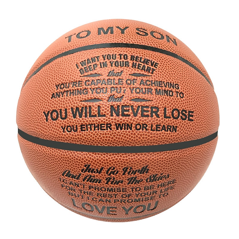un pallone da basket speciale per mostrare a tuo nipote quanto lo ami: regalo perfetto di dimensioni standard internazionali per il Super Bowl del 2025 a $68.99 –P10