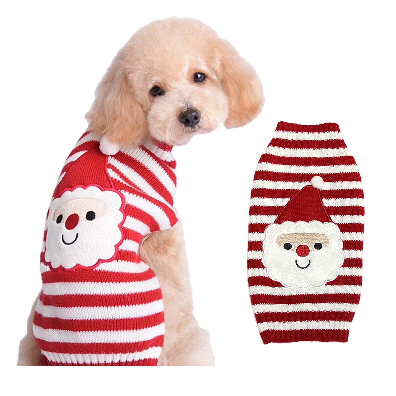 Câini Pisici Pulovere Jumper Petrecere Casual Iarnă Respirabil Απαλό Lavabil Comfortabil Crăciun În aer liber Casul / Zilnic Îmbrăcăminte pentru câini for Bichon Frise Pomeran un Animalut Fluture 2025 - $17.49 –P10