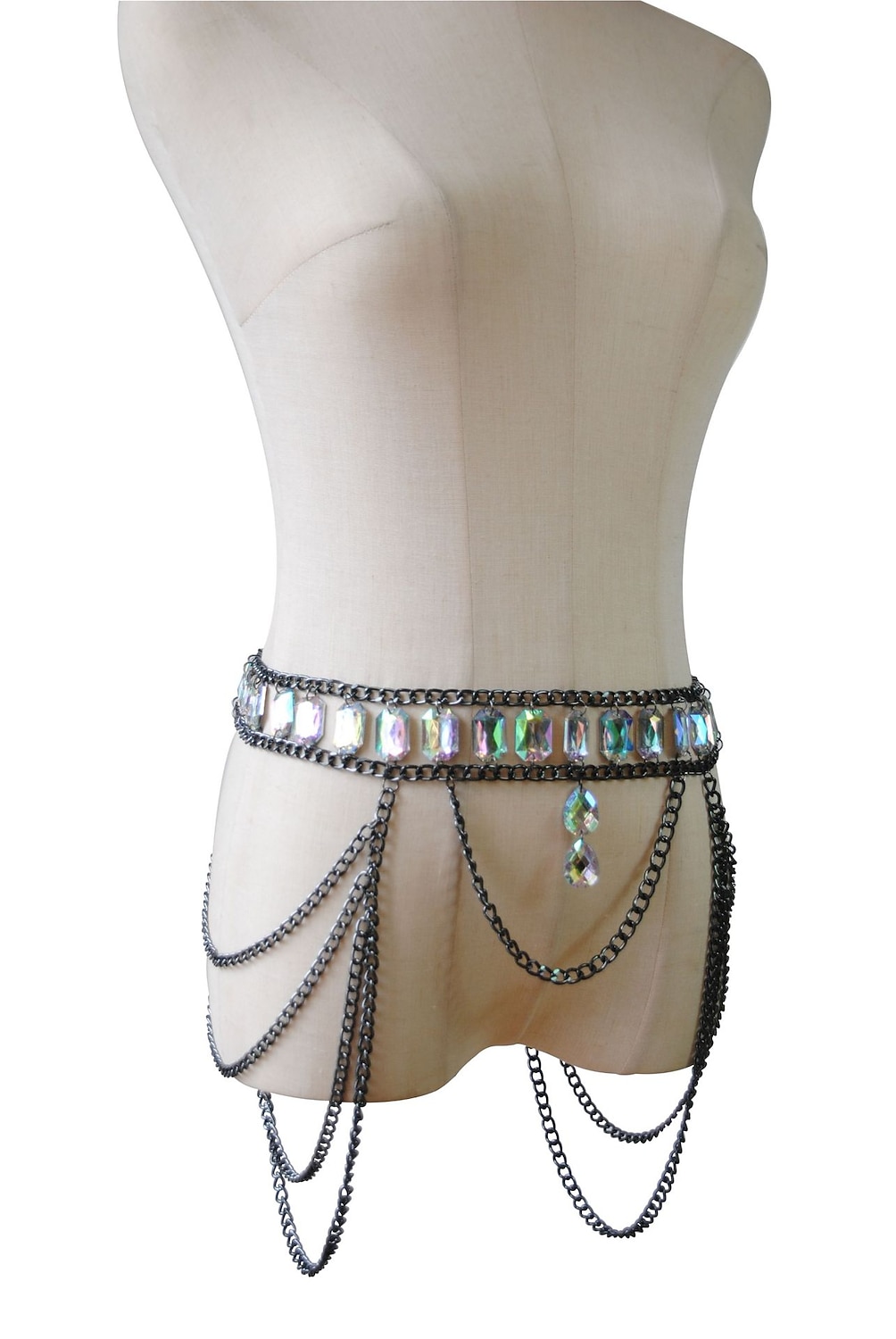 Körperkette Taillengürtel Taillengürtel Metallisch Glitzern Sexy Legierung Für Disco Cosplay Karneval Damen Modeschmuck Modeschmuck 2026 - $23.99 –P9