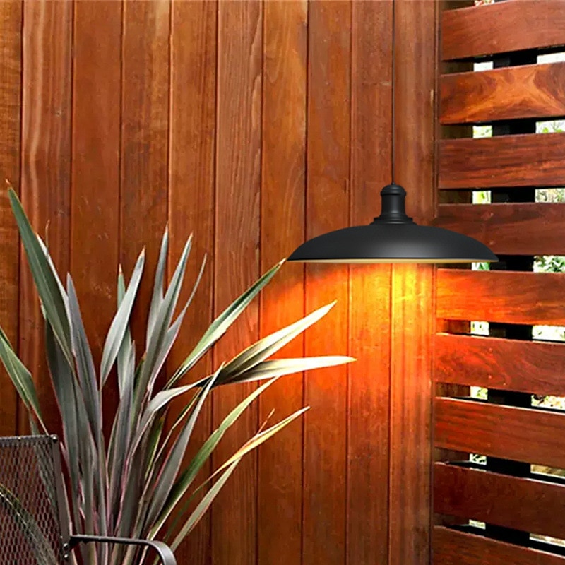 led pendellampe utendørs vanntett ip65 e27 hengende lampe spisestue hjemmeinnredning gårdshus takbelysningsarmaturer gårdshus spisestue takpendellamper 2025 - $151.99 –P3