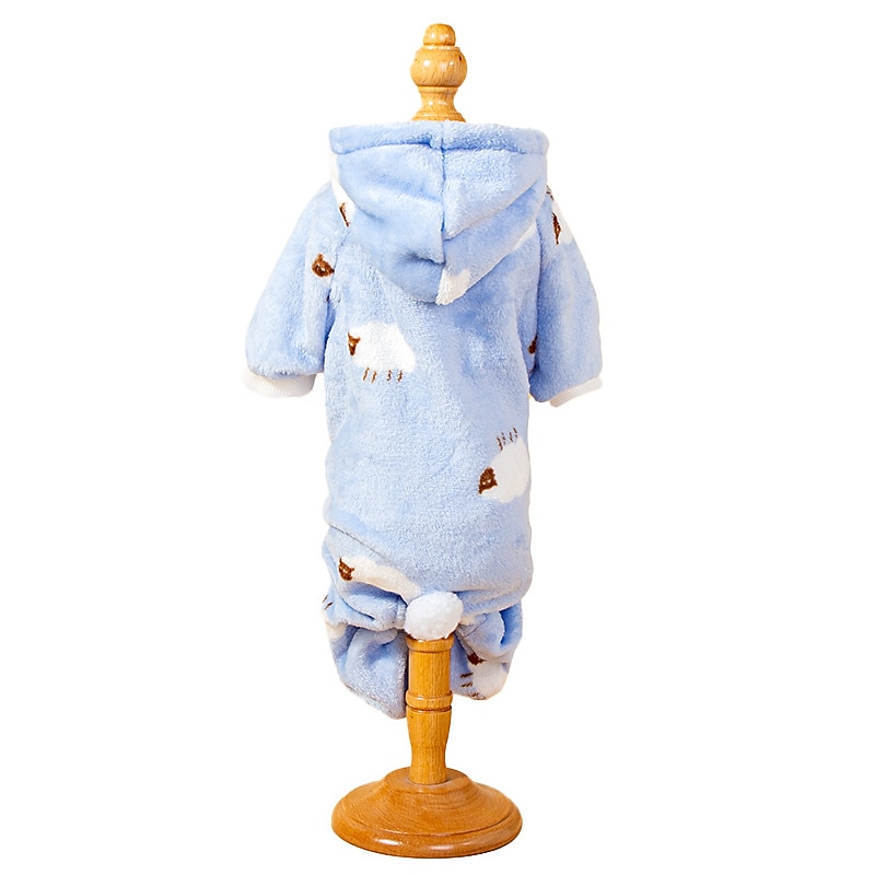 Prodotti per cani Prodotti per gatti Pigiami Adorabile Informale Inverno Caldo Traspirante Morbido Lavabile Comodo Esterno Casual / quotidiano Abbigliamento per cani for Bichon Frise Pomeriana del 2025 a $23.99 –P7