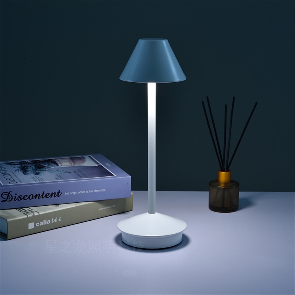 Lampe de table rechargeable led tactile veilleuse de bureau lampe de lecture sans fil pour restaurant hôtel bar chambre lampe de bureau de 2025 ? $54.99 –P5