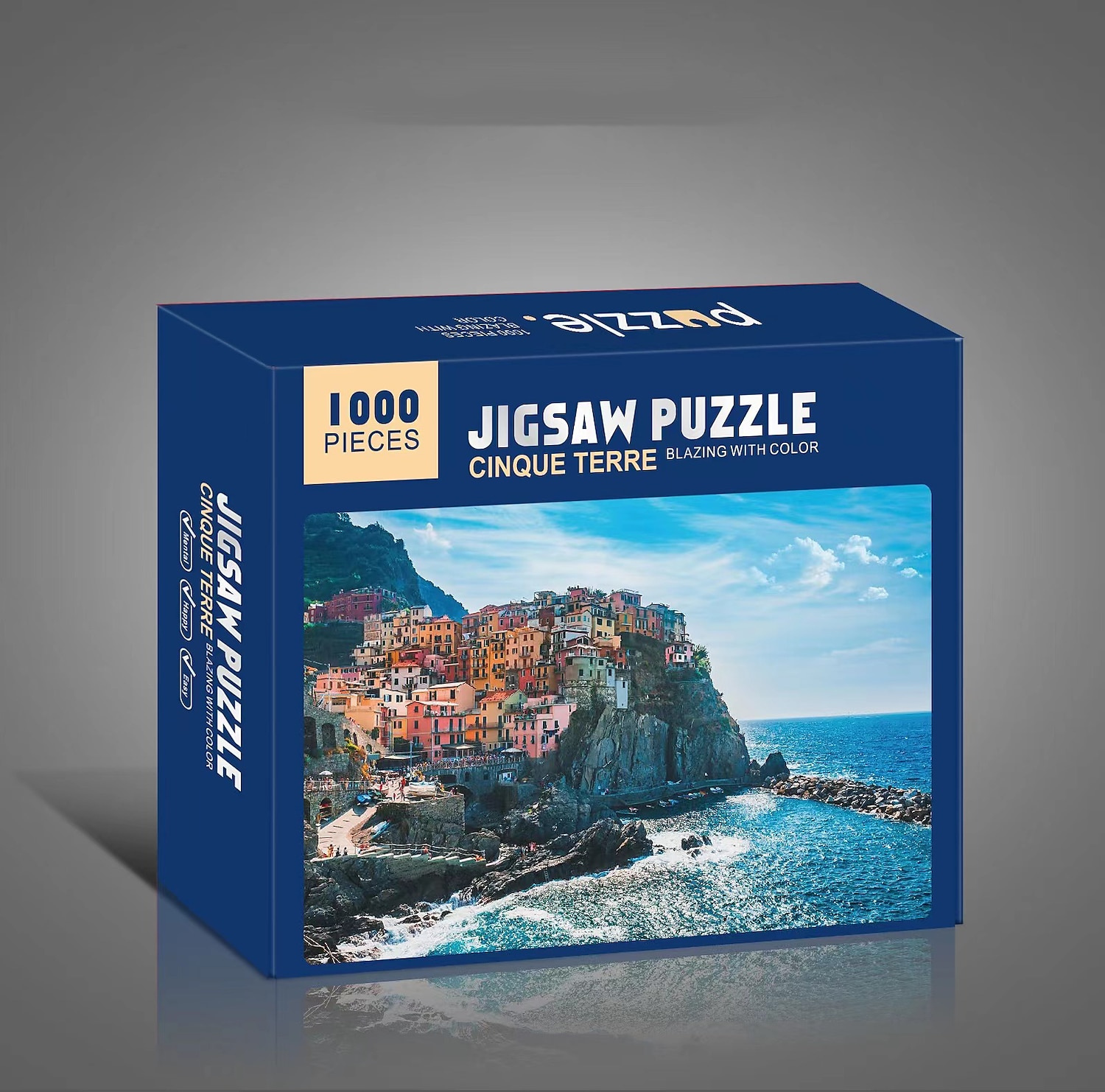 creativo 1000 pezzi di carta bianca piatta carta addensata puzzle circolare luna amore mare puzzle giocattolo per adulti del 2025 a $31.99 –P20