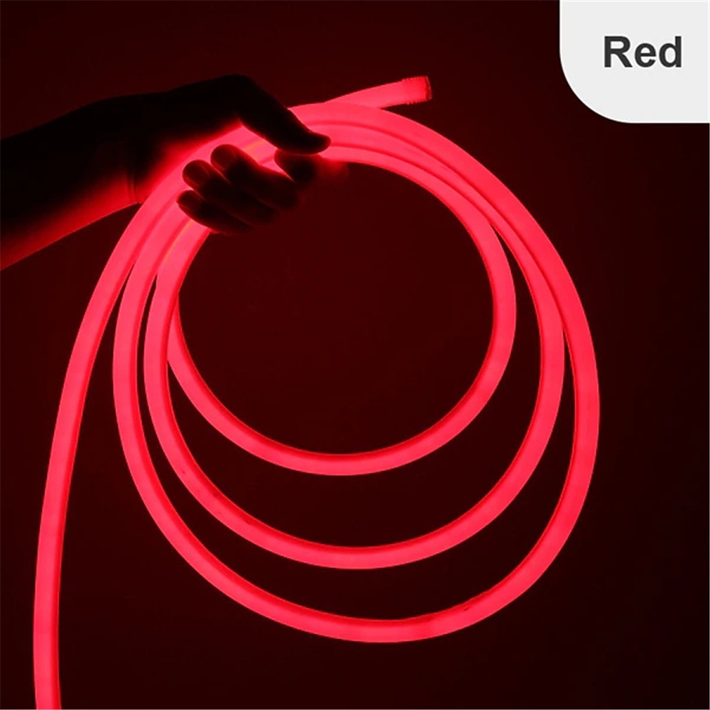 Waterproof 360 Round Neon Led Light Strip 220V-240V Tube Flexible Rope Lights Pool Light Strip Holiday Home Decoration for Indoors Outdoors DIY Decor 2025 - $15.49 –P8