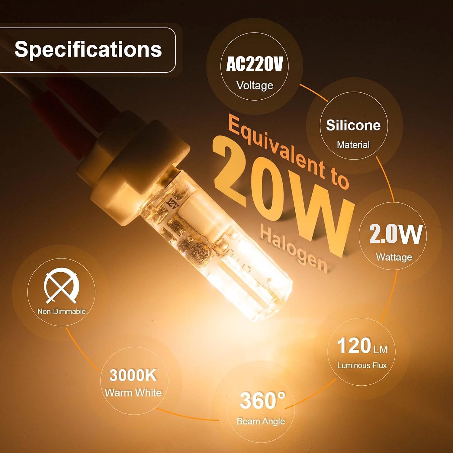 10 шт. 2 W Двухштырьковые LED лампы 200 lm G4 T 32 Светодиодные бусины SMD 3014 Тёплый белый Холодный белый Естественный белый 220-240 V 110-130 V 2025 - $18.49 –P1