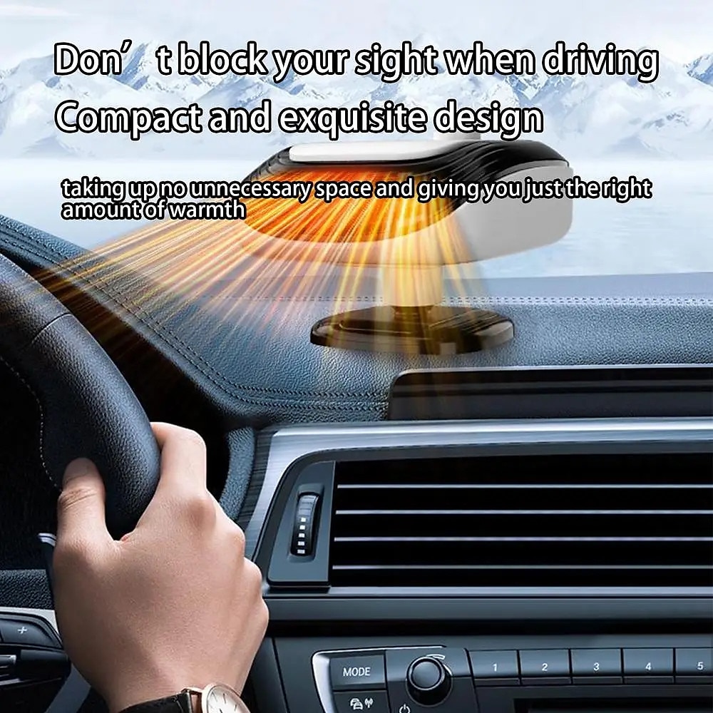12V/24V Car Heater 2 In 1 Heating Cooling Car Fan Portable Electric Heating Fan Defogger Windshield Defogging Parking Heater 2025 - $26.99 –P7
