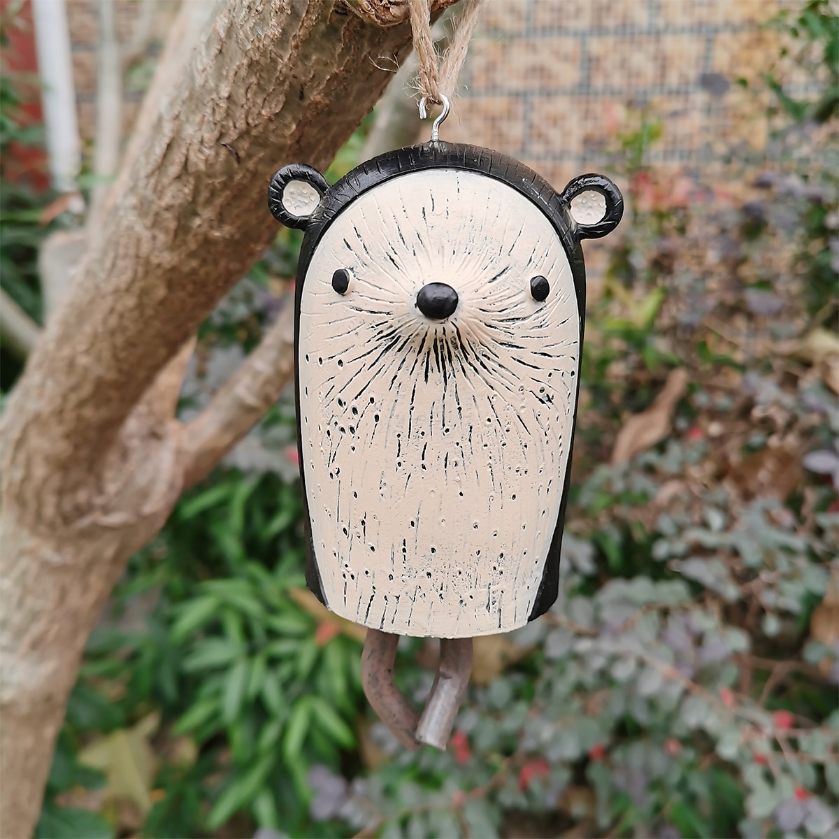 wunderschöne rustikale Tier-Windspiele, Boho, handgefertigt, Gartendekoration, Geschenk, Tierdekoration aus Kunstharz, Geschenkideen, Gartendekoration, einzigartiges Geschenk, 1 Stück 2025 - $15.49 –P10