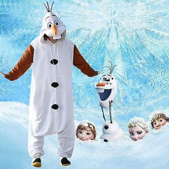 Niños Adulto Animal Vestimenta Nocturna Disfraz de mono Disfraz de carnaval Muñeco de Nieve Pijamas de una pieza Pijamas Kigurumi Disfraz divertido por Hombre y mujer Niños y niñas Navidad Carnaval 2025 - $33.99 –P3