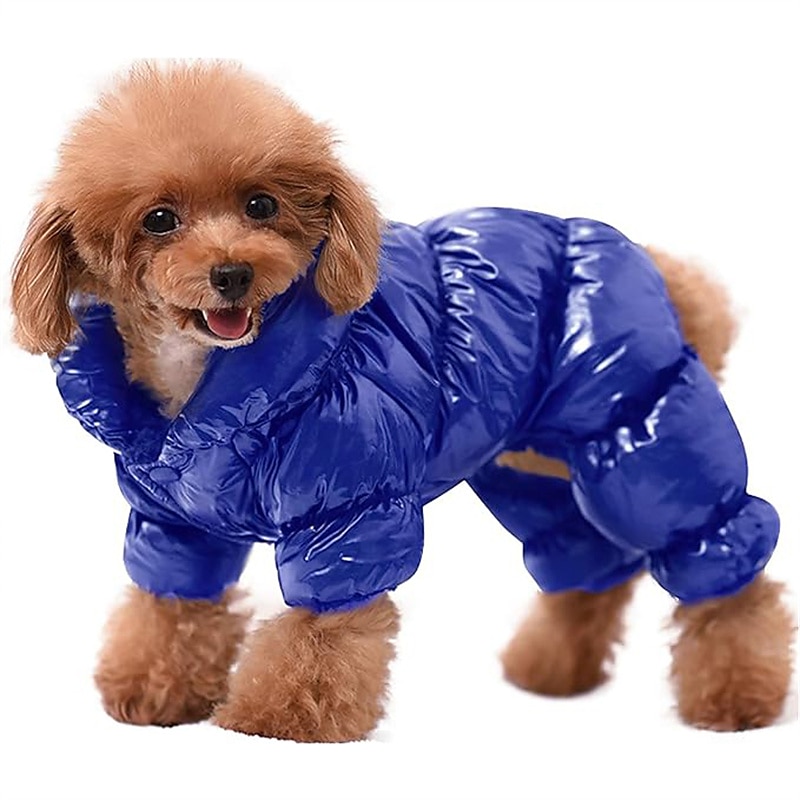 Koirat Kissat Takit Takki Untuvatakit Muoti Juhla Talvi Vedenkestävä Lämmin Hengittävä Pehmeä Pestävä Joulu Halloween Joulu ulko- Rento / arki Koiran vaatteet for Bichon Frise Pomeranian Pienelle 2025 - $20.99 –P6