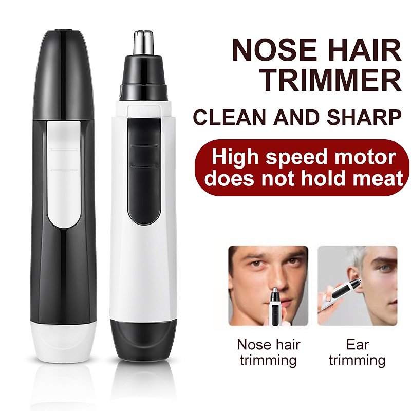 elektrische neushaartrimmer implementeren scheerapparaat clipper mannen vrouwen oor nek wenkbrauw trimmer scheerapparaat man schoon trimeer scheermes remover kit 2025 - $9.99 –P14