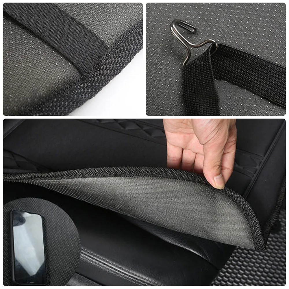 Cojines de asiento de automóvil calefaccionados de 12V para invierno almohadilla de funda de asiento de un solo y doble asiento accesorios para funda de asiento calefaccionada eléctrica 2025 - $52.99 –P1