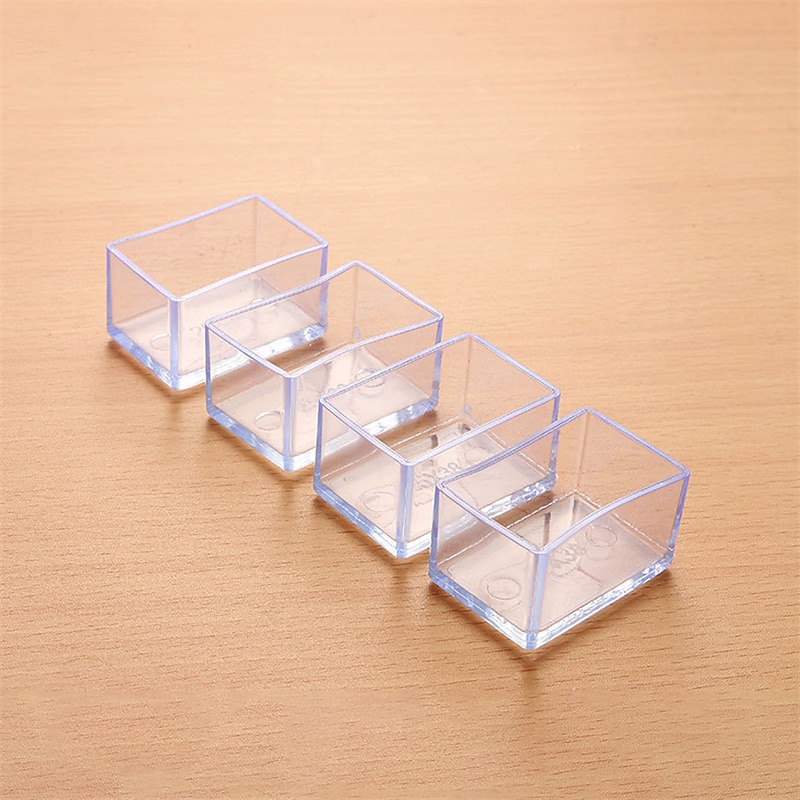 8kpl pöytätuolin jalkamatto läpinäkyvä silikoni liukumaton pöytätuolin jalkapäälliset jalkasuojat suojapehmusteet puulattiasuojat 2026 - $11.99 –P3