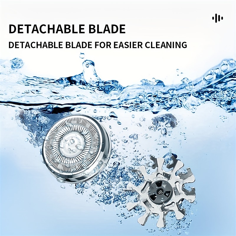 Electric Razor For MenMini-Shave Portable Electric Shaver Pocket Size Portable Shaver Wet And Dry Men's Razor USB Rechargeable Shaver 2025 - $16.99 –P10