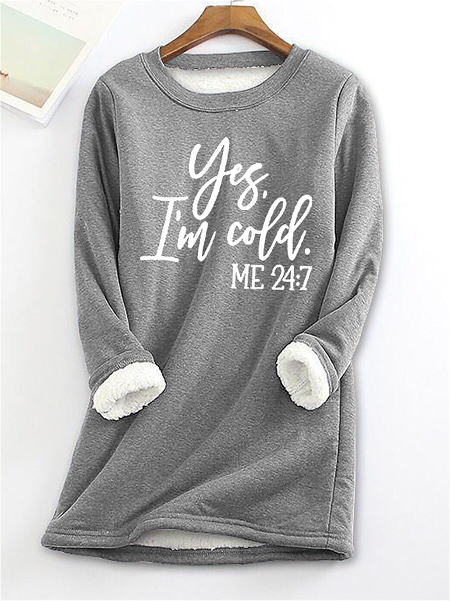 Női Thermal ing Meleg Kényelmes Puha Szöveg Otthon Napi Ágy Hosszú ujj Terített nyak Szürke Ősz Tél 2025 - $21.99 –P1