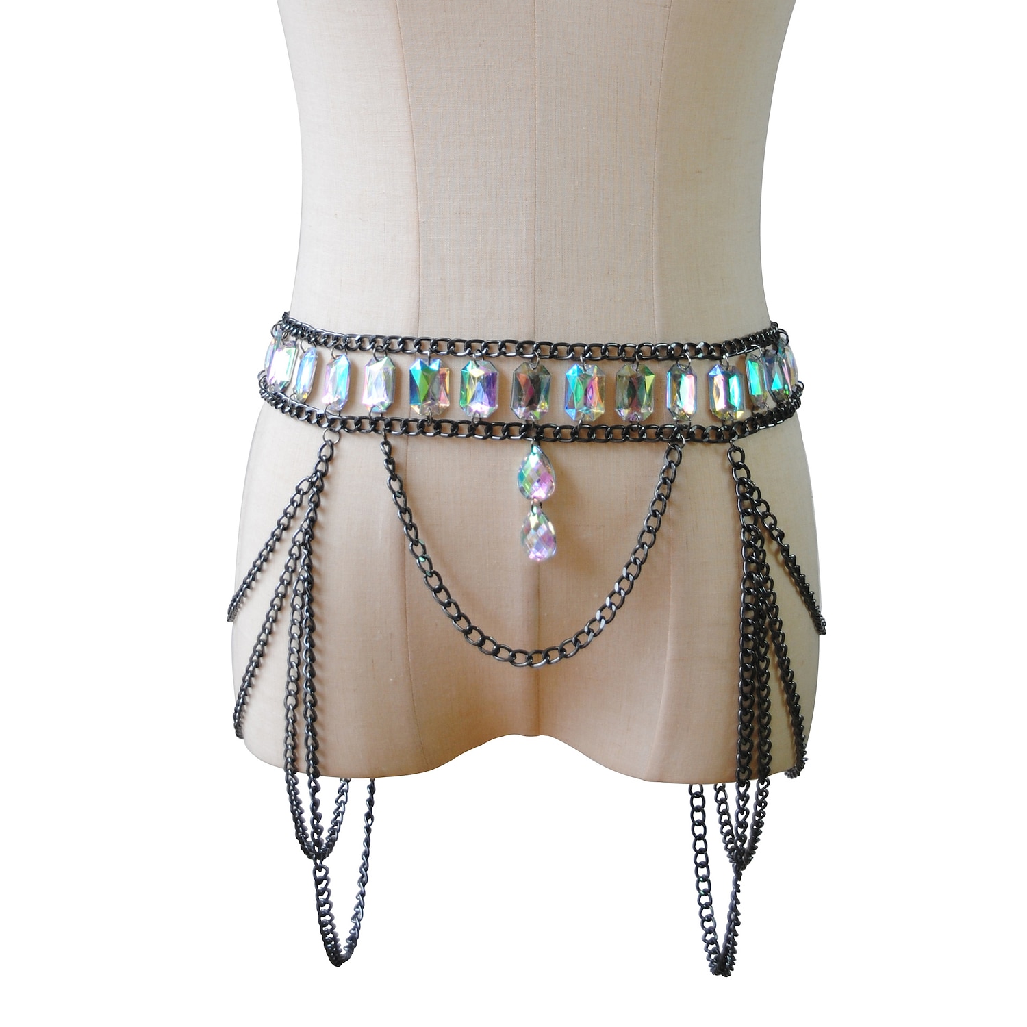 Körperkette Taillengürtel Taillengürtel Metallisch Glitzern Sexy Legierung Für Disco Cosplay Karneval Damen Modeschmuck Modeschmuck 2026 - $23.99 –P11