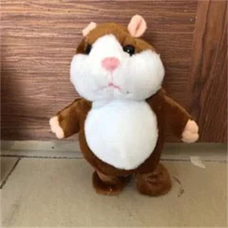 Говорящий хомяк, плюшевая игрушка, записывающий хомяк, электрический хомяк. запись, с помощью которой можно научиться говорить. кивающий хомяк мышонок электрическая игрушка 2025 - $18.99 –P14