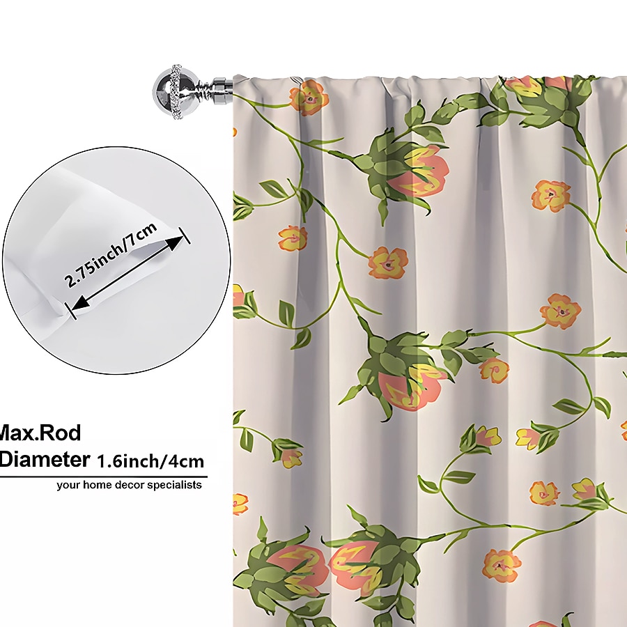 2 панели, плотные шторы для гостиной, спальни, кухни, обработка окон, теплоизолированные затемняющие комнаты 2026 - $28.99 –P11