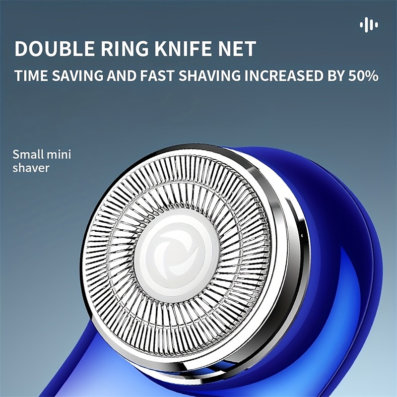 Electric Razor For MenMini-Shave Portable Electric Shaver Pocket Size Portable Shaver Wet And Dry Men's Razor USB Rechargeable Shaver 2025 - $16.99 –P5