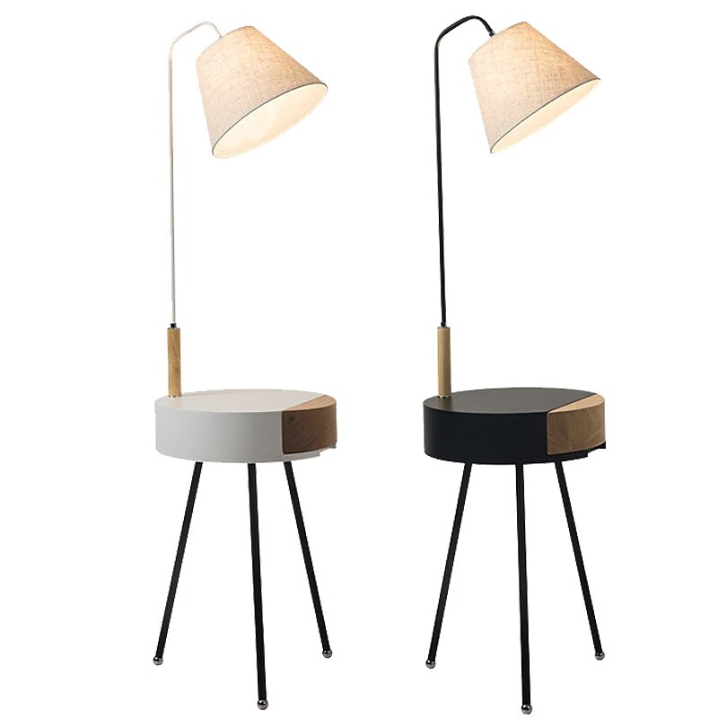 Lampadaire Lampes ambiantes Moderne contemporain / Style nordique Source d'alimentation LED Pour Salle de séjour / Bureau / Bureau de maison Bois 90-240V Noir / Blanche de 2025 ? $438.09 –P6