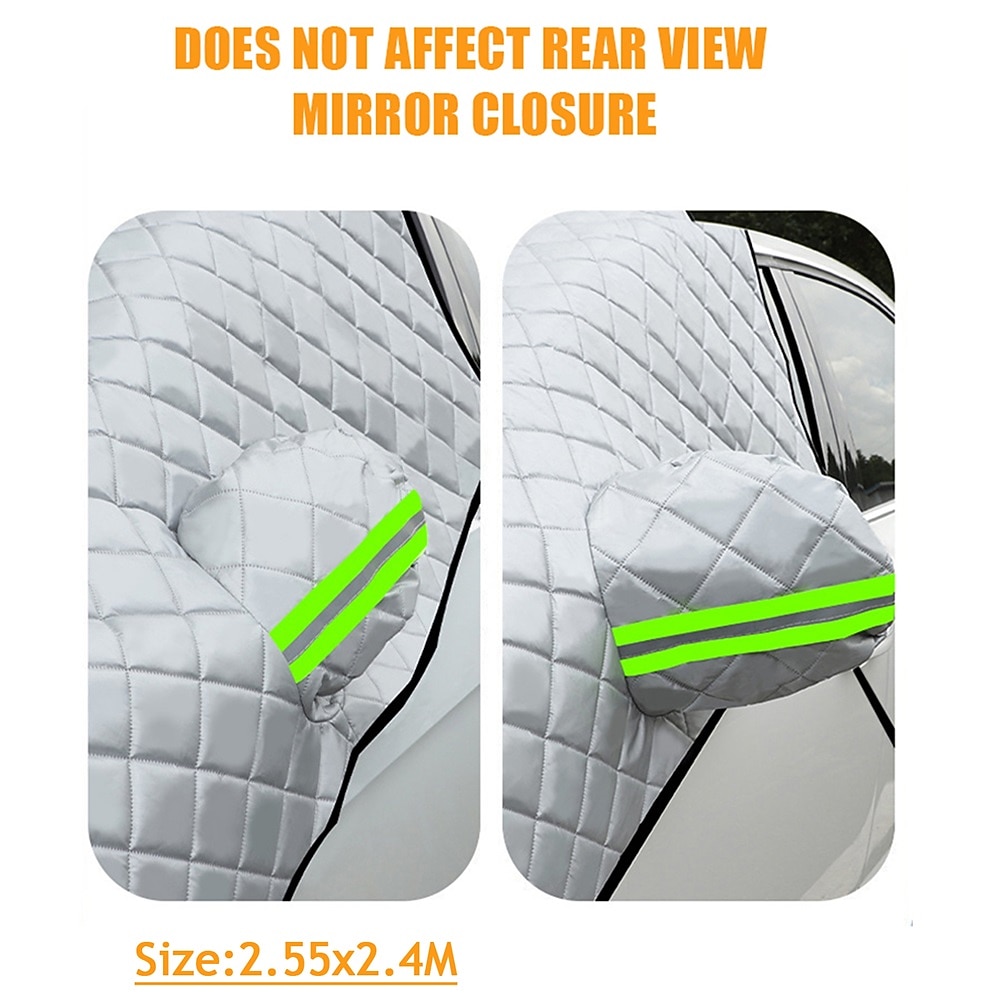 Starfire Car Front Windshield Snow Shield Anti-Freeze Cover Wind Shield Snow Shield Anti-Frost Cover Cloth Winter Snow Protection Thickened Winter 2026 - $44.99 –P7