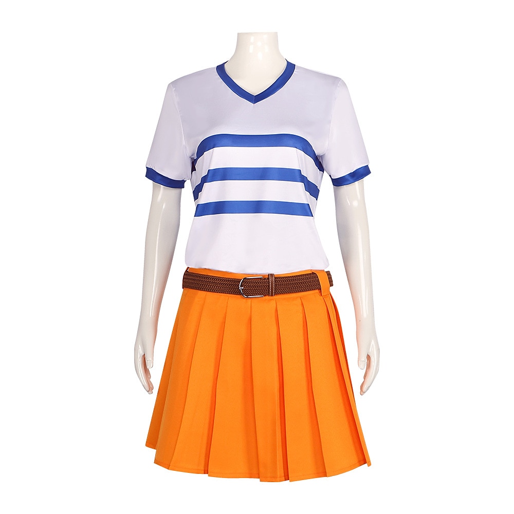 Tuta Intera Nami Anime Costume Cosplay Abiti Cosplay Halloween Carnevale Mascherata Gonna Maglietta Cintura Per Per donna Adulti del 2025 a $50.99 –P2